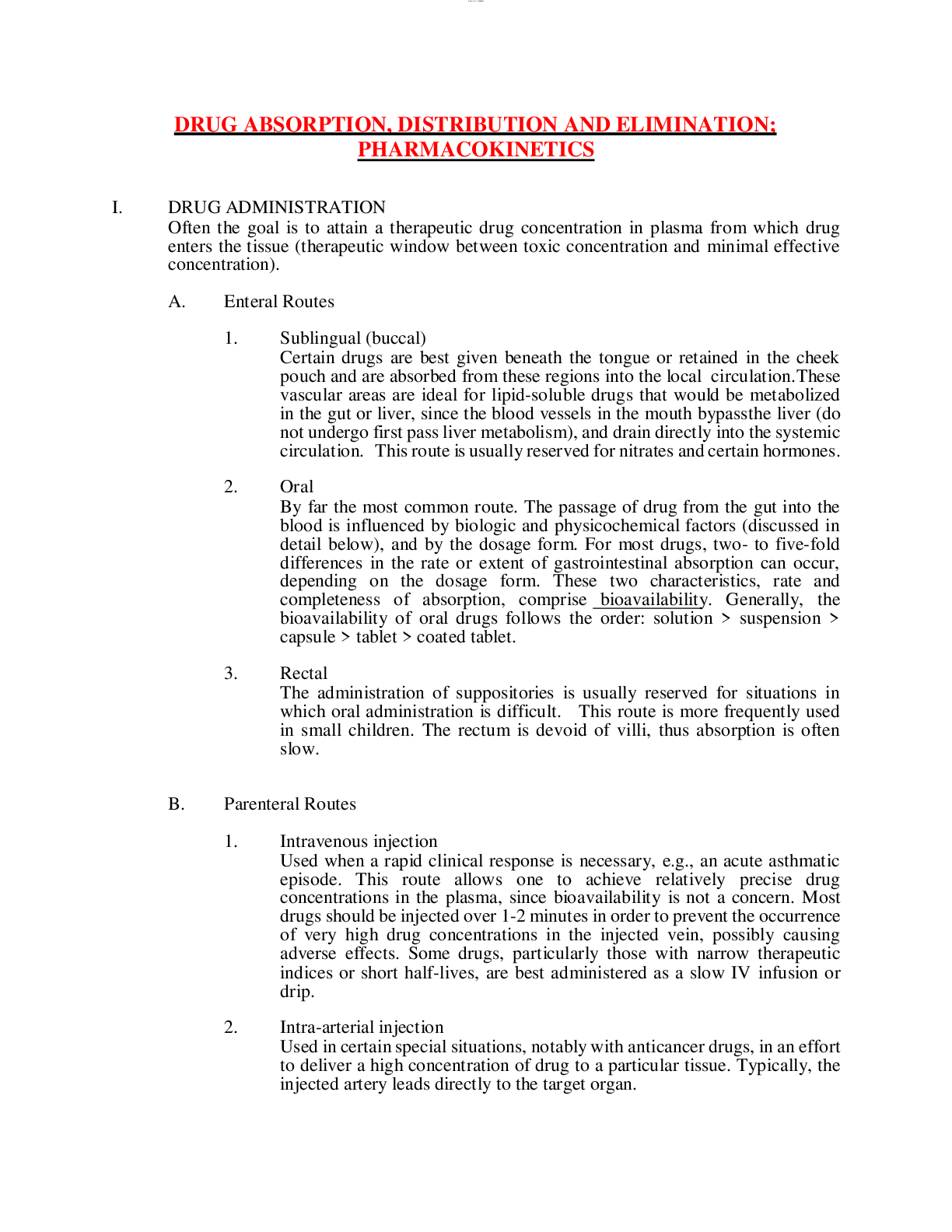 Preview of ATI PHARMACOLOGY PROCTORED STUDY GUIDE 2022 - (Drug Administration)